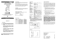 Thumbnail of document Manual - IsoPAQ-131P Isolation Transmitter